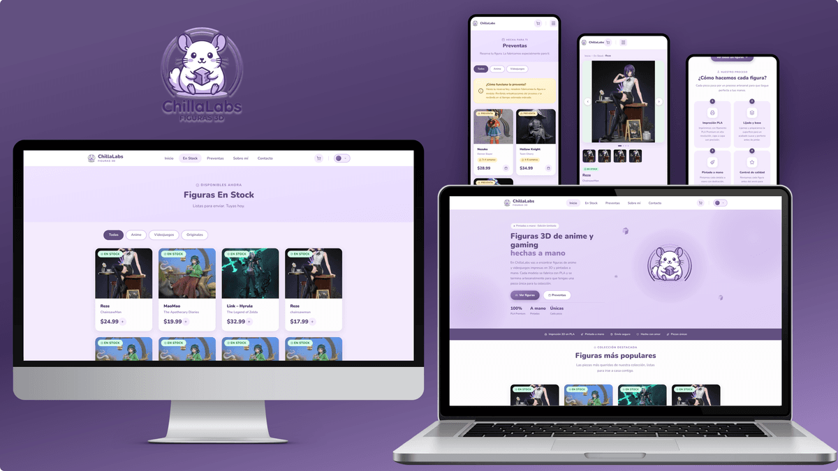 Flujo de compra — ChillaLabs